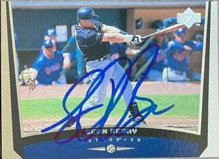 Sean Berry Signed 1999 Upper Deck Baseball Card - Houston Astros - PastPros