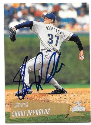 Shane Reynolds Signed 2000 Topps Stadium Club Baseball Card - Houston Astros