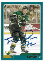 Shayne Corson Signed 2003-04 Topps Hockey Card - Dallas Stars - PastPros