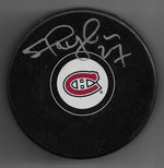 Shayne Corson Signed Hockey Puck - Montreal Canadiens - PastPros