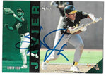 Stan Javier Signed 1994 Select Baseball Card - Oakland A's