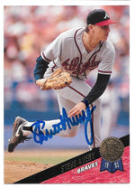 Steve Avery Signed 1993 Leaf Baseball Card - Atlanta Braves - PastPros