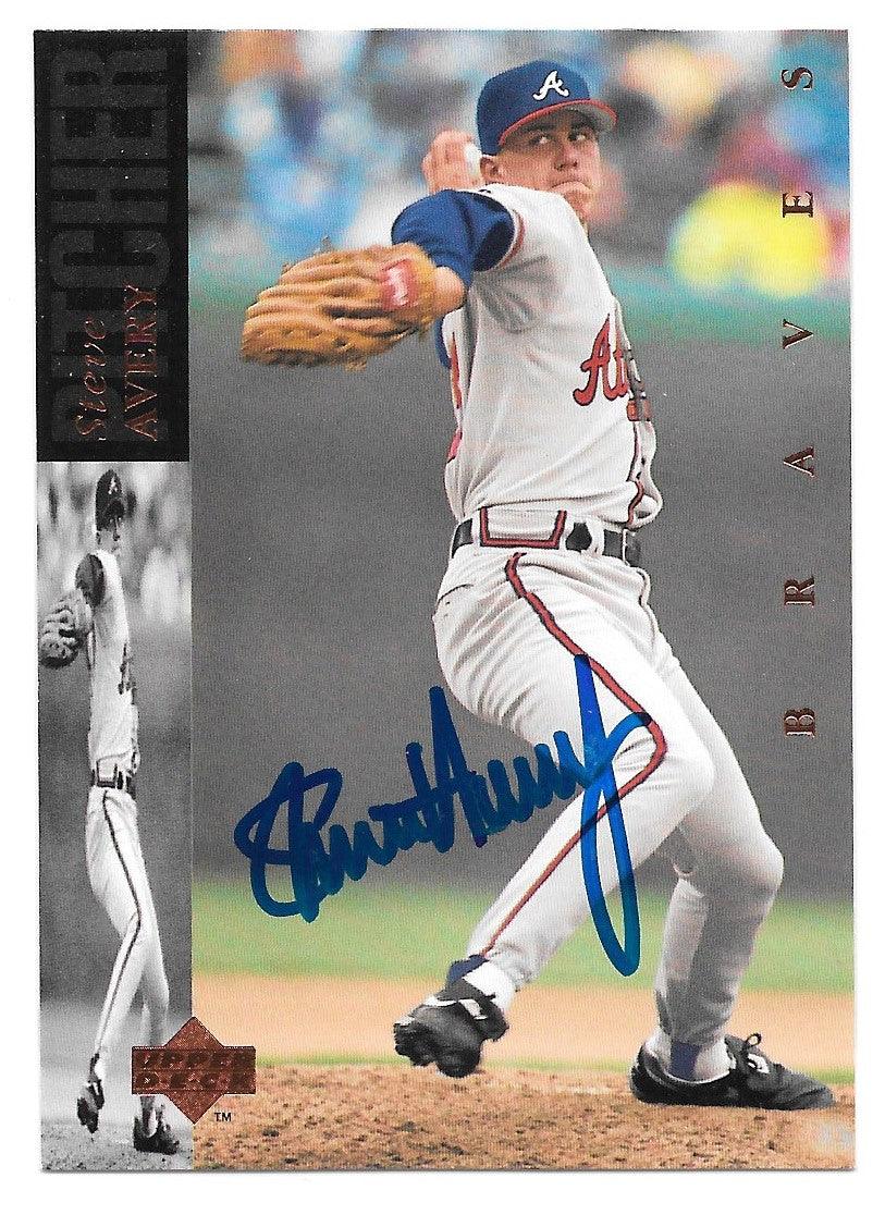 Steve Avery Signed 1994 Upper Deck Baseball Card - Atlanta Braves - PastPros
