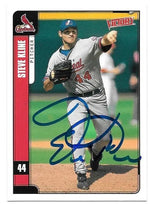 Steve Kline Signed 2001 Upper Deck Victory Baseball Card - St Louis Cardinals