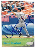 Steve Trachsel Signed 1998 Stadium Club Baseball Card - Chicago Cubs - PastPros