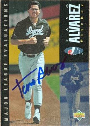 Tavo Alvarez Signed 1994 Upper Deck Minors Baseball Card - Montreal Expos #151 - PastPros
