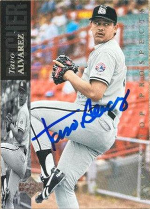 Tavo Alvarez Signed 1994 Upper Deck Minors Baseball Card - Montreal Expos #170 - PastPros