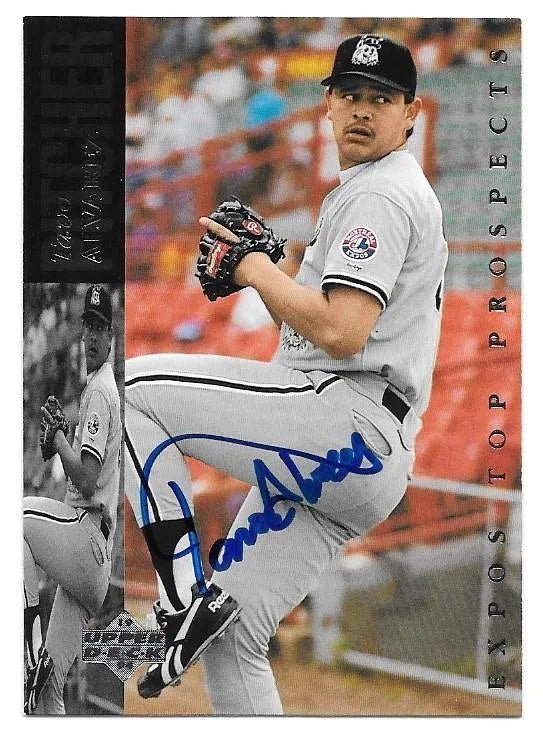 Tavo Alvarez Signed 1994 Upper Deck Minors Baseball Card - Montreal Expos