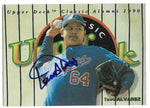 Tavo Alvarez Signed 1994 Upper Deck UDCA Baseball Card - Montreal Expos