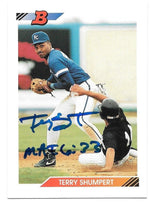 Terry Shumpert Signed 1992 Bowman Baseball Card - Kansas City Royals