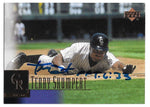 Terry Shumpert Signed 2001 Upper Deck Baseball Card - Colorado Rockies - PastPros