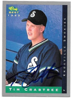 Tim Crabtree Signed 1993 Classic Best Baseball Card