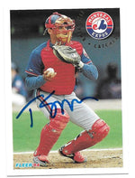 Tim Spehr Signed 1994 Fleer Baseball Card - Montreal Expos