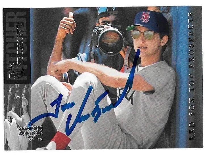 Tim Vanegmond Signed 1994 Upper Deck Minors Baseball Card - Boston Red Sox