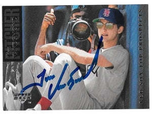 Tim Vanegmond Signed 1994 Upper Deck Minors Baseball Card - Boston Red Sox