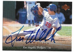 Tim Wallach Signed 1995 Upper Deck Baseball Card - Los Angeles Dodgers