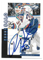 Tommy Salo Signed 1997-98 Score Hockey Card - New York Islanders - PastPros