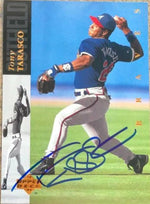 Tony Tarasco Signed 1994 Upper Deck Baseball Card - Atlanta Braves