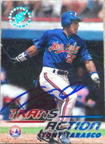 Tony Tarasco Signed 1995 Stadium Club Baseball Card - Montreal Expos - PastPros