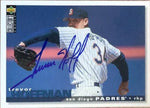 Trevor Hoffman Signed 1995 Collector's Choice Baseball Card - San Diego Padres