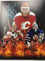 Trevor Kidd Signed 8x10 Color Photo - Flames, Panthers, Maple Leafs - PastPros