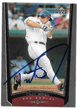 Trot Nixon Signed 1999 Upper Deck Baseball Card - Boston Red Sox