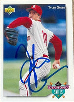 Tyler Green Signed 1992 Upper Deck Minors Baseball Card - Philadelphia Phillies #68 - PastPros