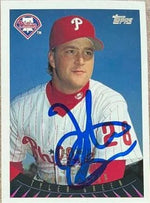Tyler Green Signed 1995 Topps Traded & Rookies Baseball Card - Philadelphia Phillies #131
