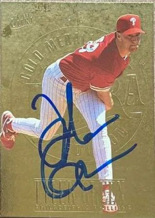 Tyler Green Signed 1996 Fleer Ultra Gold Medallion Baseball Card - Philadelphia Phillies