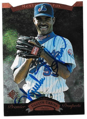 Ugueth Urbina Signed 1995 SP Baseball Card - Montreal Expos - PastPros