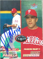 Vicente Padilla Signed 2001 Fleer Ultra Baseball Card - Philadelphia Phillies - PastPros