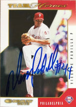 Vicente Padilla Signed 2003 Donruss Team Heroes Baseball Card - Philadelphia Phillies