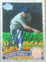 Vicente Padilla Signed 2011 Topps Diamond Anniversary Baseball Card - Los Angeles Dodgers