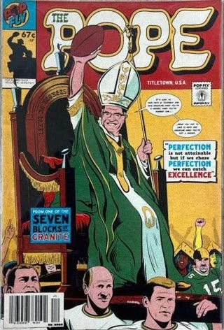 Vince Lombardi "The Pope" Pop Fly Pop Shop Print #1 Football – Signed by Daniel Jacob Horine