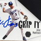 Vladimir Guerrero & Jose Vidro Dual Signed 2001 Fleer Premium Grip Rip It Baseball Card - Montreal Expos