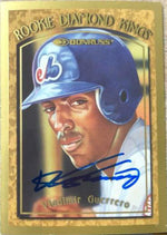 Vladimir Guerrero Signed 1997 Donruss Rookie Diamond Kings Baseball Card - Montreal Expos - PastPros