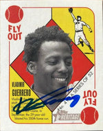 Vladimir Guerrero Signed 2005 Bowman Heritage - '51 Topps Blue Back Baseball Card - Anaheim Angels