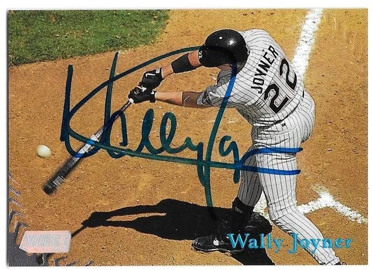 Wally Joyner signed 1998 Stadium Club Baseball Card - San Diego Padres