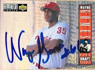 Wayne Gomes Signed 1994 Collector's Choice Baseball Card - Philadelphia Phillies