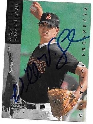 William Van Landingham Signed 1994 Upper Deck Minors Baseball Card - San Francisco Giants