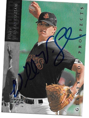 William Van Landingham Signed 1994 Upper Deck Minors Baseball Card - San Francisco Giants - PastPros