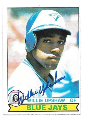 Willie Upshaw Signed 1979 O-Pee-Chee Baseball Card - Toronto Blue Jays