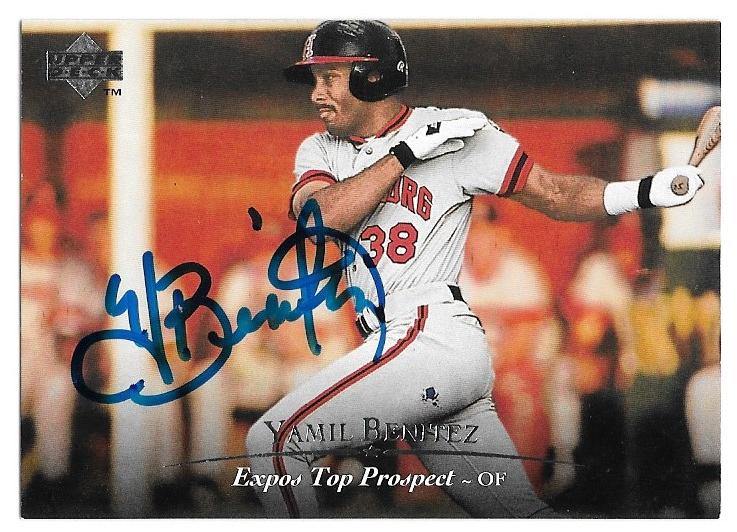 Yamil Benitez Signed 1995 Upper Deck Minors Baseball Card - Montreal Expos - PastPros